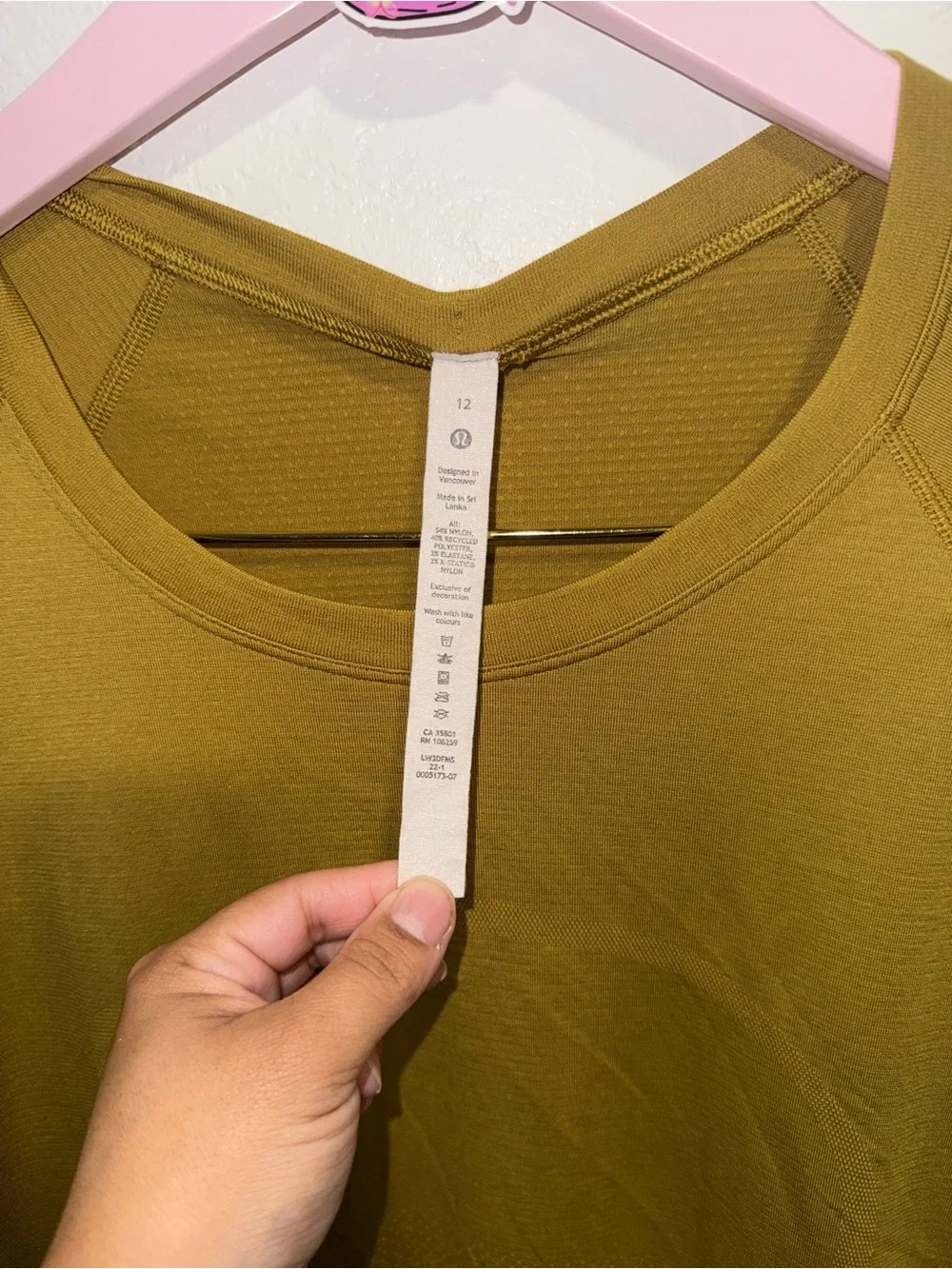 lululemon athletica swiftly t-shirt